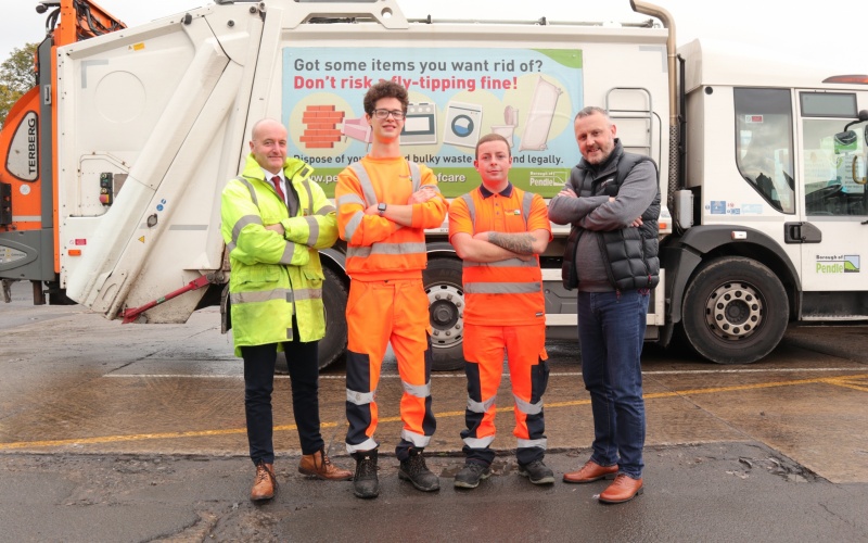 4 people, all representatives from Pendle YES Hub and Pendle Borough Council